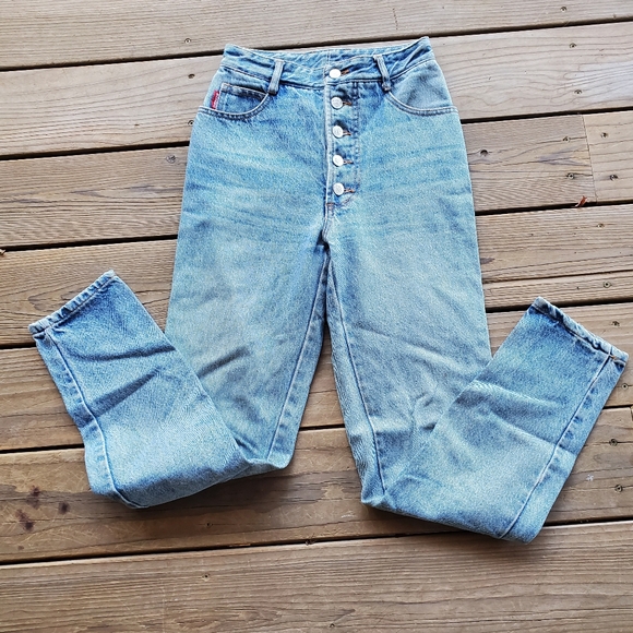 Vintage High Waisted 90s BONGO Jeans - Picture 4 of 7